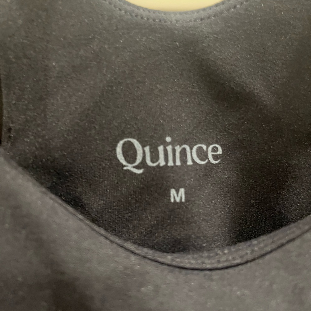 Quince black Racerback Top‎ - Picture 2 of 3